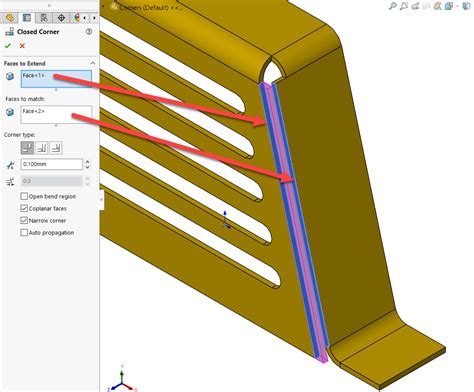 solidworks sheet metal welded corner tutorial|solidworks sheet metal closed corner.